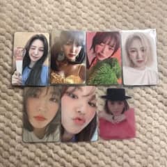 Red Velvet 웬디 트레카 7장 세트