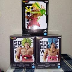 ドラゴンボール フィギュア ブロリー3体セット - メルカリ