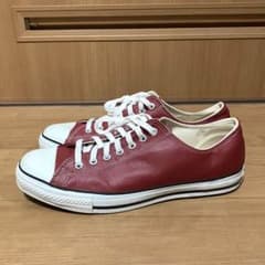 コンバース オールスター レッド レザー 90s USA 29.5 アメリカ - メルカリ