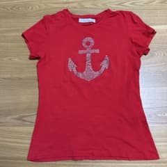 ZARA COLLECTION アンカー ラインストーン Tシャツのサムネイル