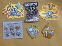ナルミヤキャラクターズ エンジェルブルー ポンポネット デイジーラバーズ シール