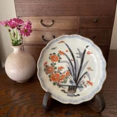 古伊万里 なます皿 染付 器 江戸時代 富貴長春 - メルカリ