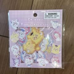 ちいかわ サンリオキャラクターズ ステッカーセット （全32枚）のサムネイル