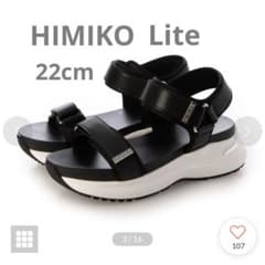 Thumbnail of ✨美品✨ 【HIMIKO Lite】メタルパーツスポーツサンダル　ブラック　22