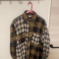 BEAMS チェック柄 長袖シャツ　メンズのサムネイル