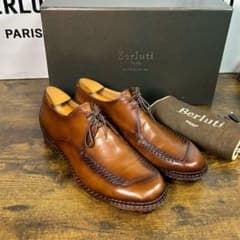 廃盤名作 ほぼ新品 Berluti インディオ オルガ期 レザーシューズ 8.5
