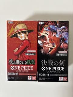 ワンピースカード 決戦の刻 受け継がれる意志 2BOXセット テープカット