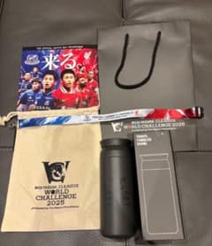 横浜Fマリノス　リヴァプール　記念水筒　パンフレット　巾着　ストラップのサムネイル