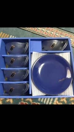 未使用 冷茶カップ 小皿のセットのサムネイル
