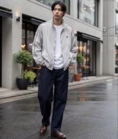 U.S. POLO ASSN. ナイロンジャケット ライトグレー Lのサムネイル