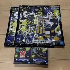 Splatoon 3 Ichiban Kuji Prize F: Design Towel, Prize H: Rubber Charm (4 items)