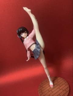 ブルーアーカイブ 竜華キサキ フィギュア ガレージキット 足上げ28cm