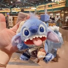 上海ディズニー新作サマー スティッチ アイスバーぬいぐるみキー