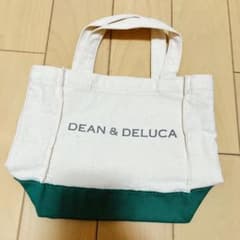 DEAN&DELUCA ミニトートバッグ　グリーンのサムネイル