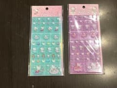 Ａ*Ｕ様 キティ　タイルシール　2点セットのサムネイル