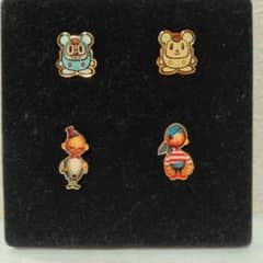 アニメキャラクター ピンバッジ 4個セットのサムネイル