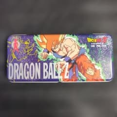 ドラゴンボールZ 缶ケース 缶ペン 筆箱 1990年代 当時物 ショウワ