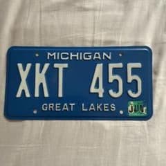 Michigan ナンバープレート ヴィンテージのサムネイル