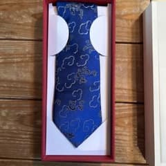 【新品・未使用】中国雲錦　刺繍　シルク100%ネクタイのサムネイル