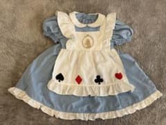 Cottoli Disney baby 不思議の国のアリス ワンピース 90cmのサムネイル