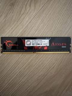G.SKILL Aegis DDR4 2400MHz メモリー 4GB - メルカリ