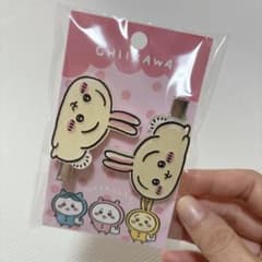 【ラスト1点】韓国レアちいかわ うさぎ ヘアクリップ 前髪ARTBOX 新品