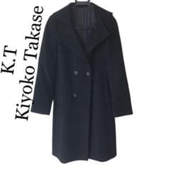 【美品】Kiyoko Takase キヨコタカセ　ロングコート　アンゴラ混のサムネイル