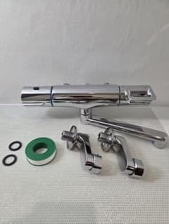 LIXIL製 浴室用サーモスタット混合水栓 型番：BF-HB145TX-PU - メルカリ