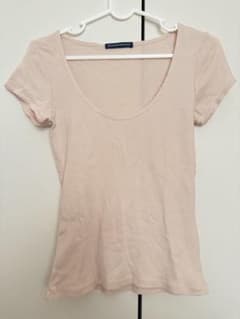 Brandy Melville 半袖カットソー ピンクのサムネイル