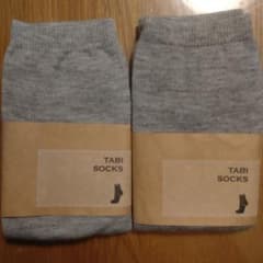 TABI SOCKS たびソックス グレー 2足セット