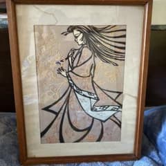 滝平 二郎「大原女」オリジナル木版画 - メルカリ