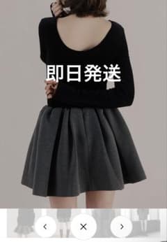 THE TOE Alster Skirt gray Sサイズ THE TOE Alster Skirt gray Sサイズ