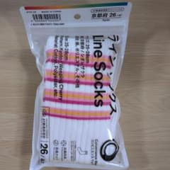 FamilyMart 47都道府県別ラインソックス 京都府 25-28cmのサムネイル
