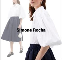 Simone Rocha ボリュームスリーブ ブラウス - メルカリ