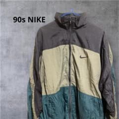 90s 白タグ NIKE ナイキ ナイロンジャケット 高配色 希少 - メルカリ