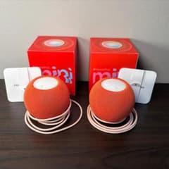 Apple HomePod mini オレンジ 2台セット A2374 - メルカリ