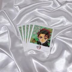 Demon slayer Tanjirō Kamado Photo-style cards (set of 5)