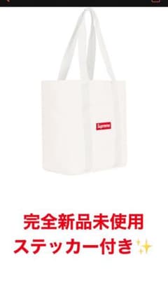 シュプリーム トートバッグ Supreme Canvas Tote Whiteのサムネイル