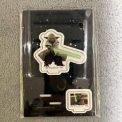 スターウォーズ ハッピーくじ D賞 キャラクターアクリルスタンド ヨーダのサムネイル