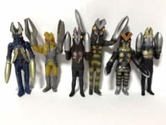バルタン星人 ウルトラマンシリーズ 怪獣ソフビ 6体セット BANDAI
