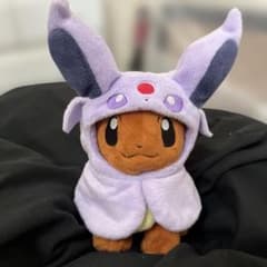 美品 イーブイ エーフィ ぬいぐるみ ポンチョ ポケセン限定 - メルカリ