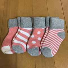 ベビー　厚手　ソックス　靴下　4足セットのサムネイル