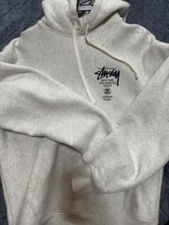 【正規品】Stüssy グレー フード付きパーカーのサムネイル