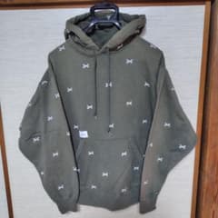 完売品 WTAPS ダブルタップス クロスボーン 刺繍 パーカー 02 XL相当