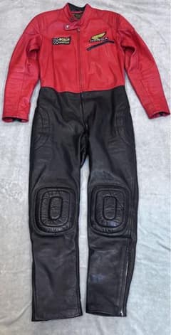 美品　JS wearメンズ レザーレーシングスーツ 皮 つなぎ 美品 JS wearメンズ レザーレーシングスーツ 皮 つなぎ - メルカリ