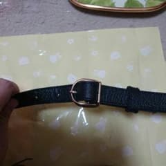 黒 細め ベルトのサムネイル