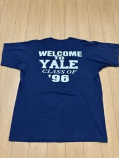 SCREEN STARS YALE Tシャツ ネイビー XL USA製　古着のサムネイル