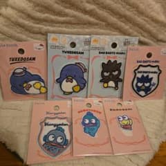 はぴだんぶい ワッペン 7点セットのサムネイル