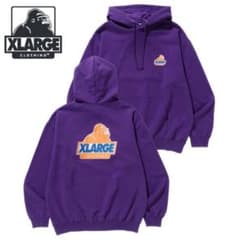 朱*-様 XLARGE パープル フーディのサムネイル