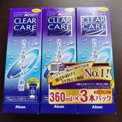 エーオーセプト クリアケア 36omlx3本のサムネイル